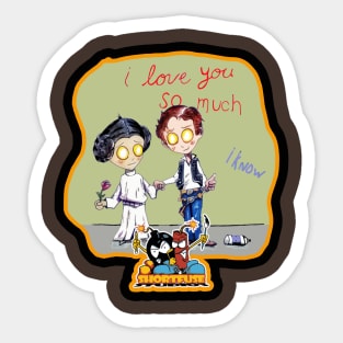 i love you so much Sticker